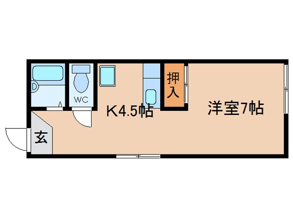 ポラールの物件間取画像